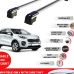 Axenture Lockable Roof Bars For Kia Sportage (QL) 2016-2021