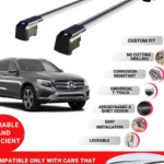 Axenture Lockable Roof Bars For Mercedes-Benz GLC-Class (X253) 2016-2022