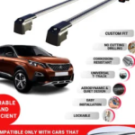 Axenture Lockable Roof Bars For Peugeot 3008 2017-Onwards