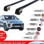Axenture Lockable Roof Bars For Porsche Macan 2014-Onwards