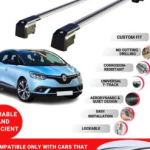 Axenture Lockable Roof Bars For Renault Grand Scenic (MK4) 2017-2022