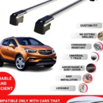 Axenture Lockable Roof Bars For Vauxhall Mokka 2013-2020