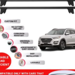Premium Roof Bars for Hyundai Tucson Tl Mk3 2015-2021