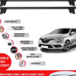 Premium Roof Bars for Renault Megane Mk4 Sport Tourer/Grandtour/Estate 2017-2023