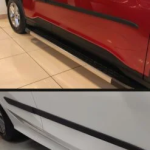 Car Side Door Protector Strip Mouldings For Audi A3-Trim Body Kit Matte Black