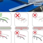 Roof Rack Cross Bars for Toyota Proace City Verso 2016-2023