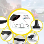 Roof Rack Cross Bars for Citroen Berlingo 2 2008-2018