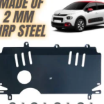 Steel Under Engine Cover for Citroen C3 -Petrol Automatic-2017-2024 Undertray