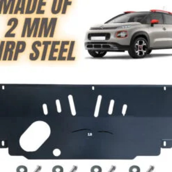 Steel Under Engine Cover for Citroen C3 AirCross 2017-2024: Skid Plate Undertray