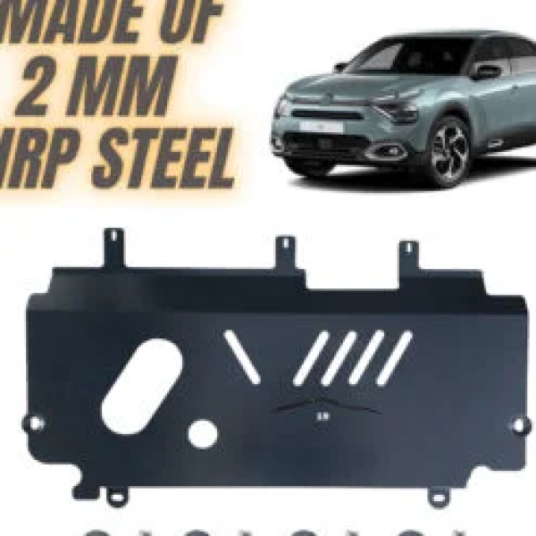 Steel Under Engine Cover for Citroen C4 2020 Onwards: Skid Plate Undertray
