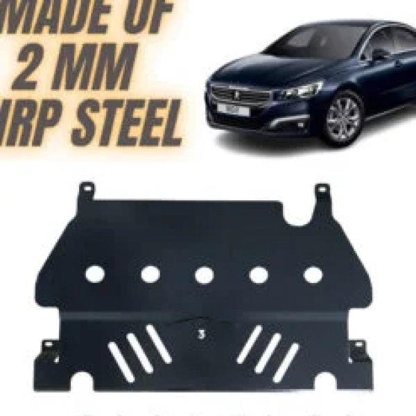 Steel Under Engine Cover for Peugeot 508 2012-2020: Skid Plate Undertray