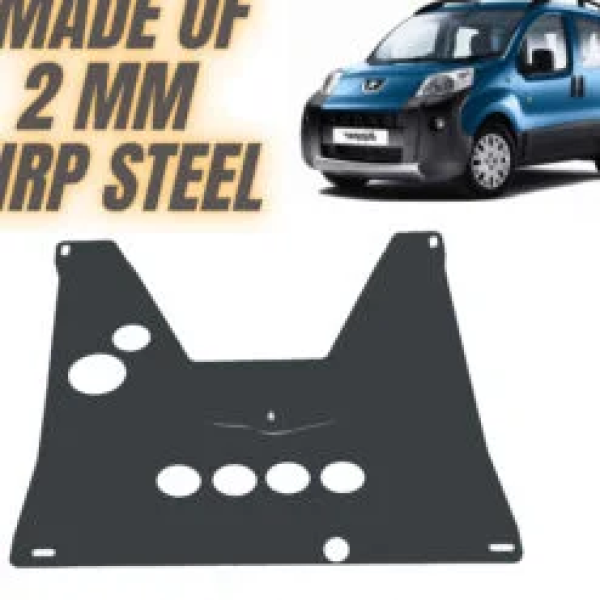 Steel Under Engine Cover for Peugeot Bipper 2008-2017: Skid Plate Undertray
