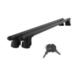 Lockable Car Roof Rack Cross Bars for Chevrolet Tahoe 2000-2006, Fits Raised Roof Rails with Gap to Car Roof, Ideal Rail Carrier for Kayak Roof Rack, 2-Piece Black