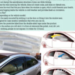 Chrome Car Wind Deflector Set for Vw Passat B8 Saloon 2014-2020 Rain Guard 4 pcs