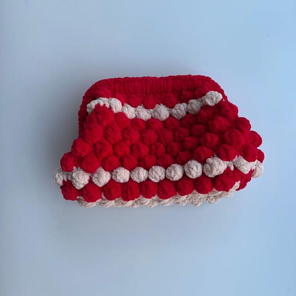 Knot Crimson Cloud Bag