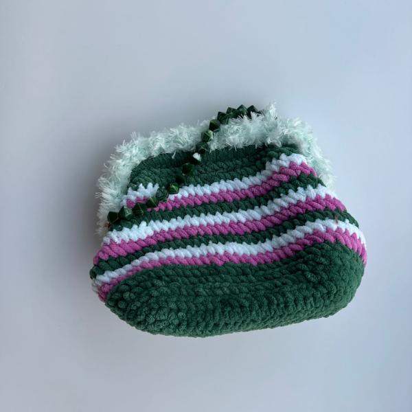 Knot Green Meadow Purse