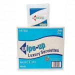 2ply 40×40 Serviettes 1/8 Fold x2000