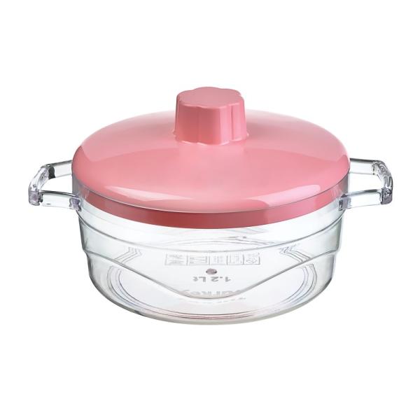 Hanımeli Crystal Round Pot 1,2 lt.